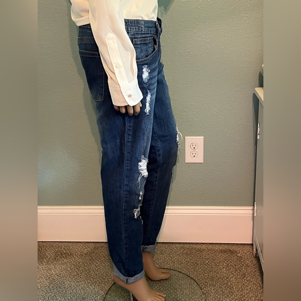Versace V 1969 Midrise Distressed Jeans - Picture 4 of 16